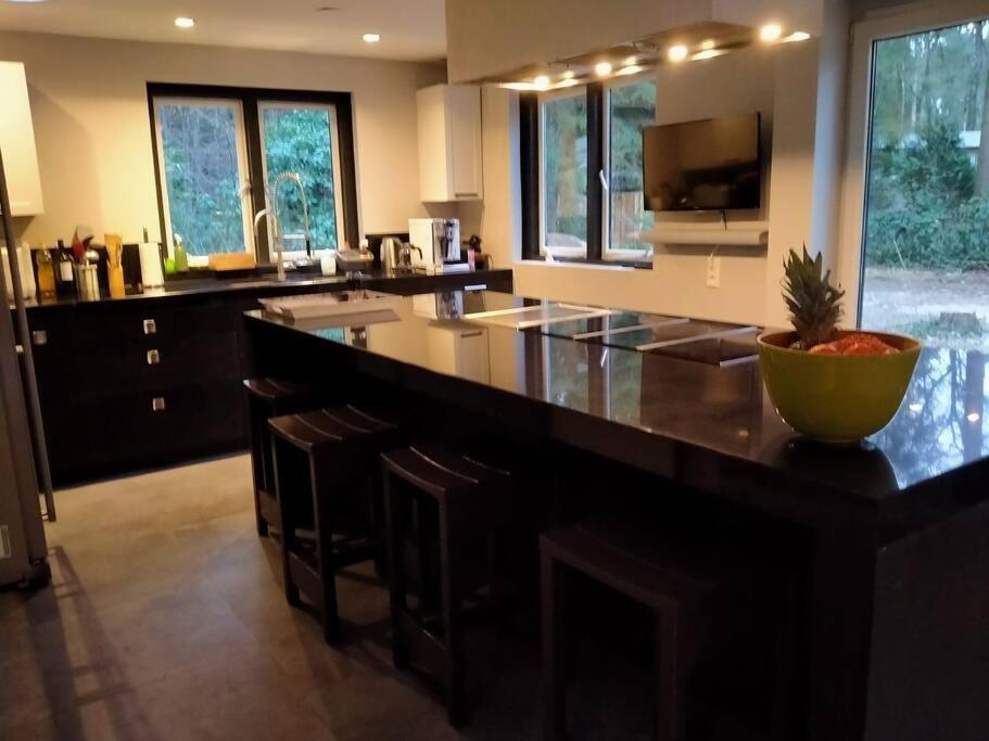 Kindvriendelijke Bungalow In Het Bos Bij Zwemmeer. Vilsteren Luaran gambar